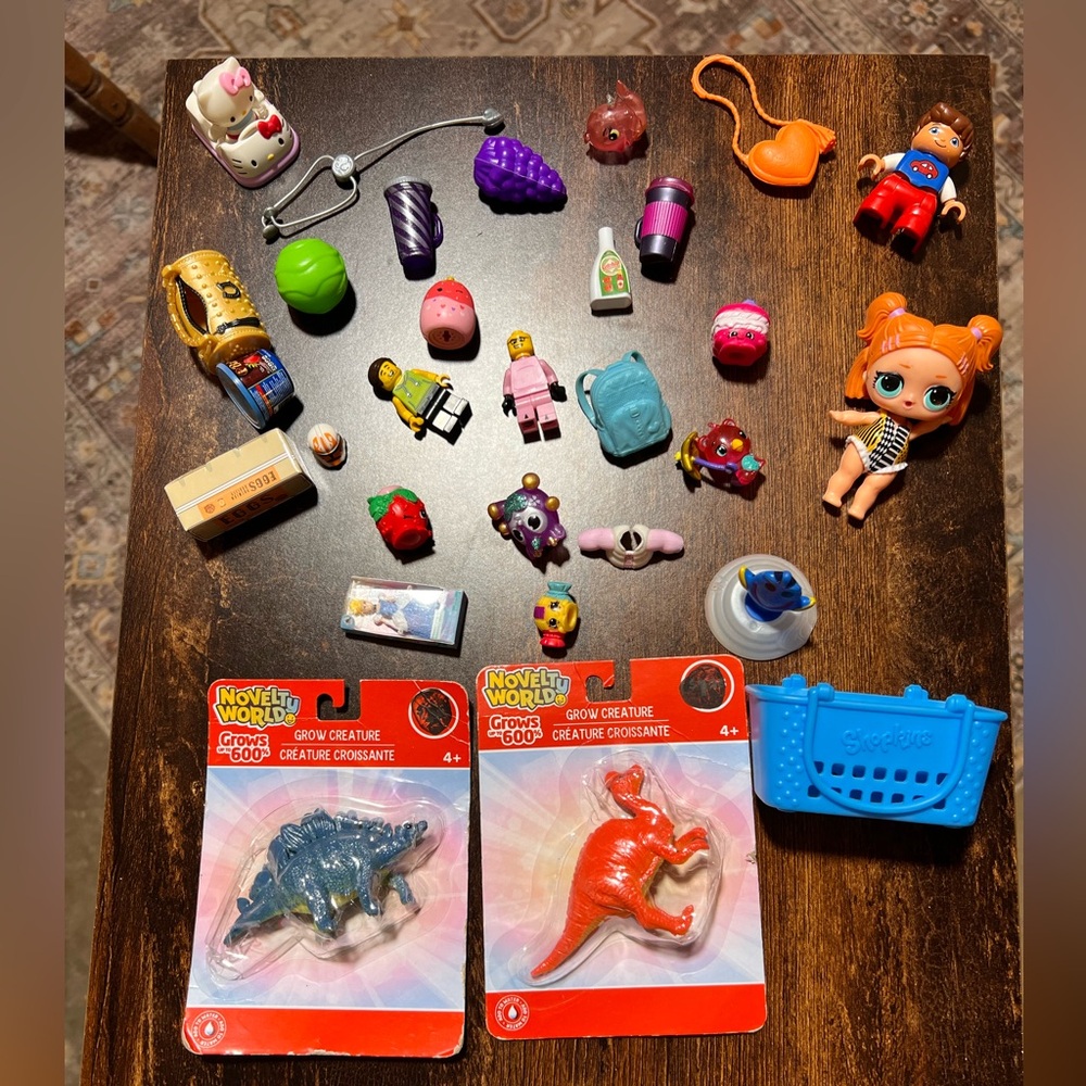Grow Creature Dinosaur Set - Blue and Red And More Little Toys